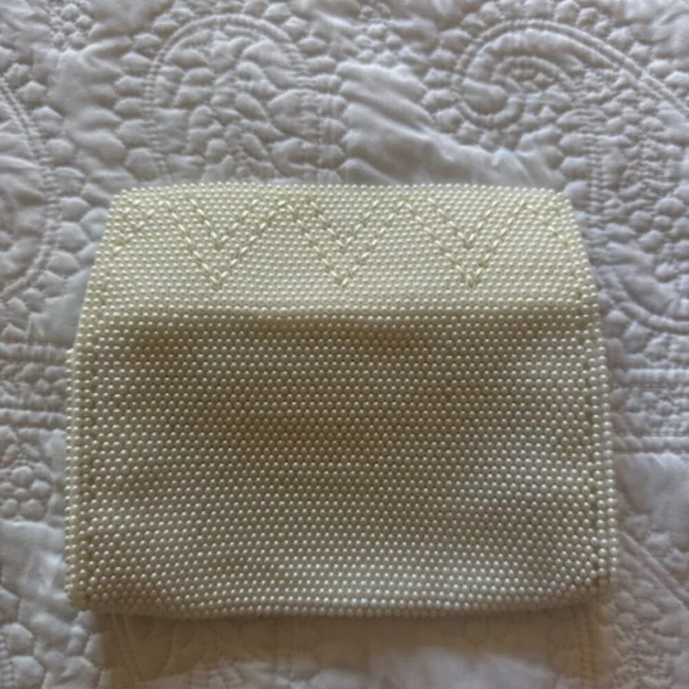 Vintage M.M. Kane Vintage Beaded Clutch, Made In Japan